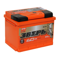 Аккумулятор Зверь EFB / 60Ah / 640А